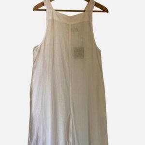 Haute Hippie Beige Linen Blend Jumpsuit